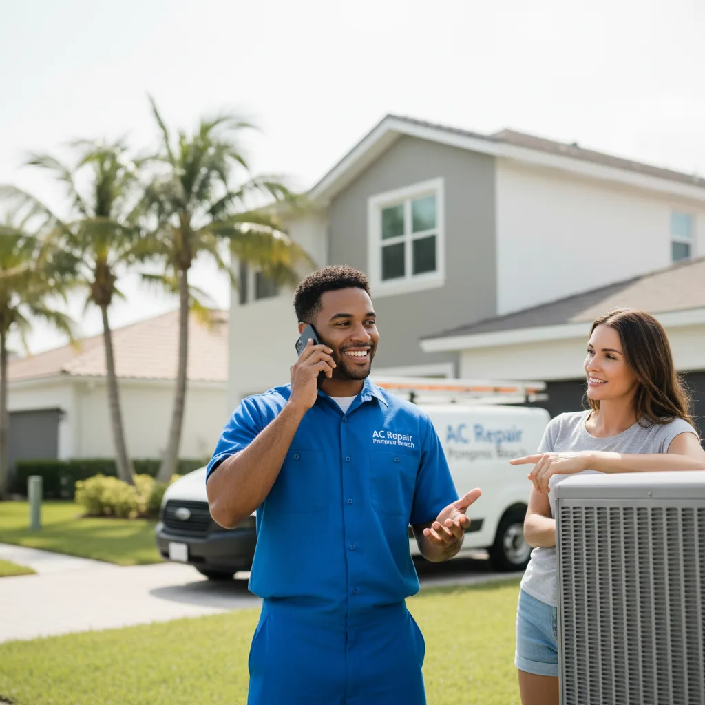 AC Repair Pompano Beach customer support in Ona